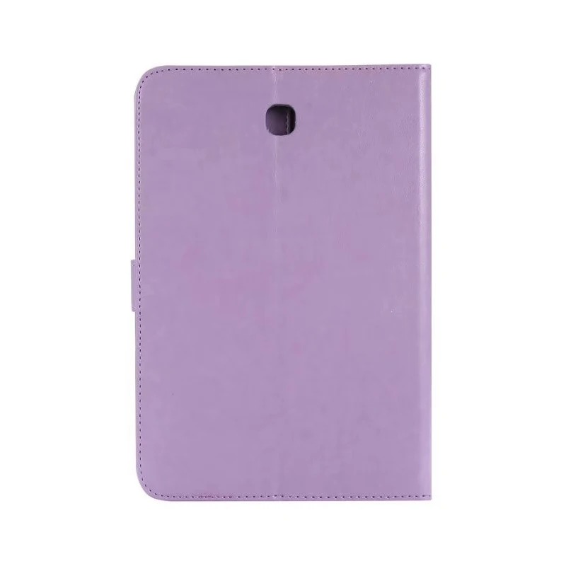 Кожаный чехол подставка для Samsung Galaxy Tab A T350 из искусственной кожи высшего