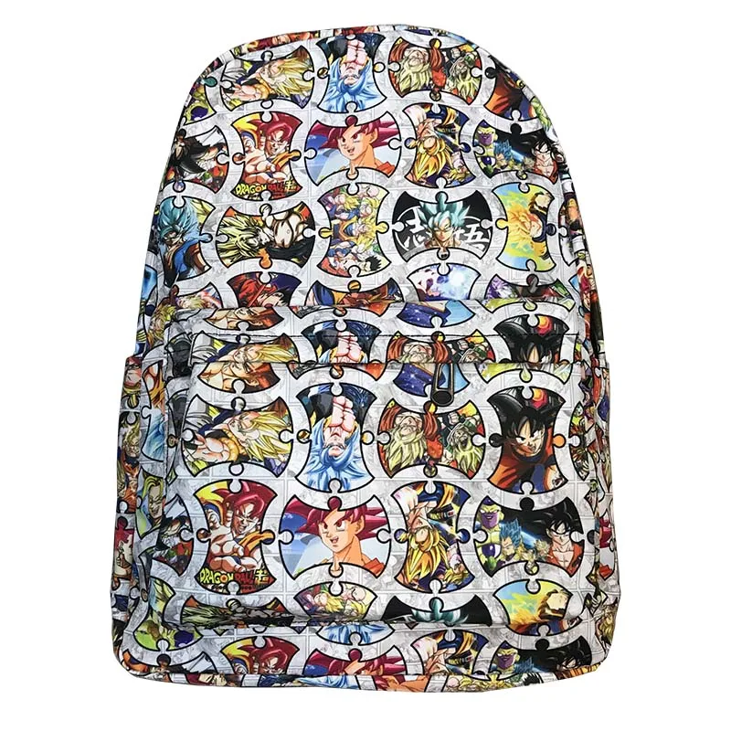 

Lots Anime Color School Backpack Fashion School Bag Student Bookbag Kids Teens Shoulders Travel Bags Cartoon Cosplay Bags