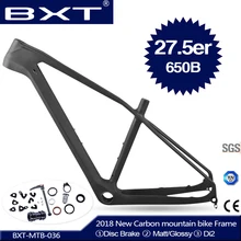 2018 NEW BXT full carbon mtb frame 27 5er cadre carbone t800 carbon font b Mountain