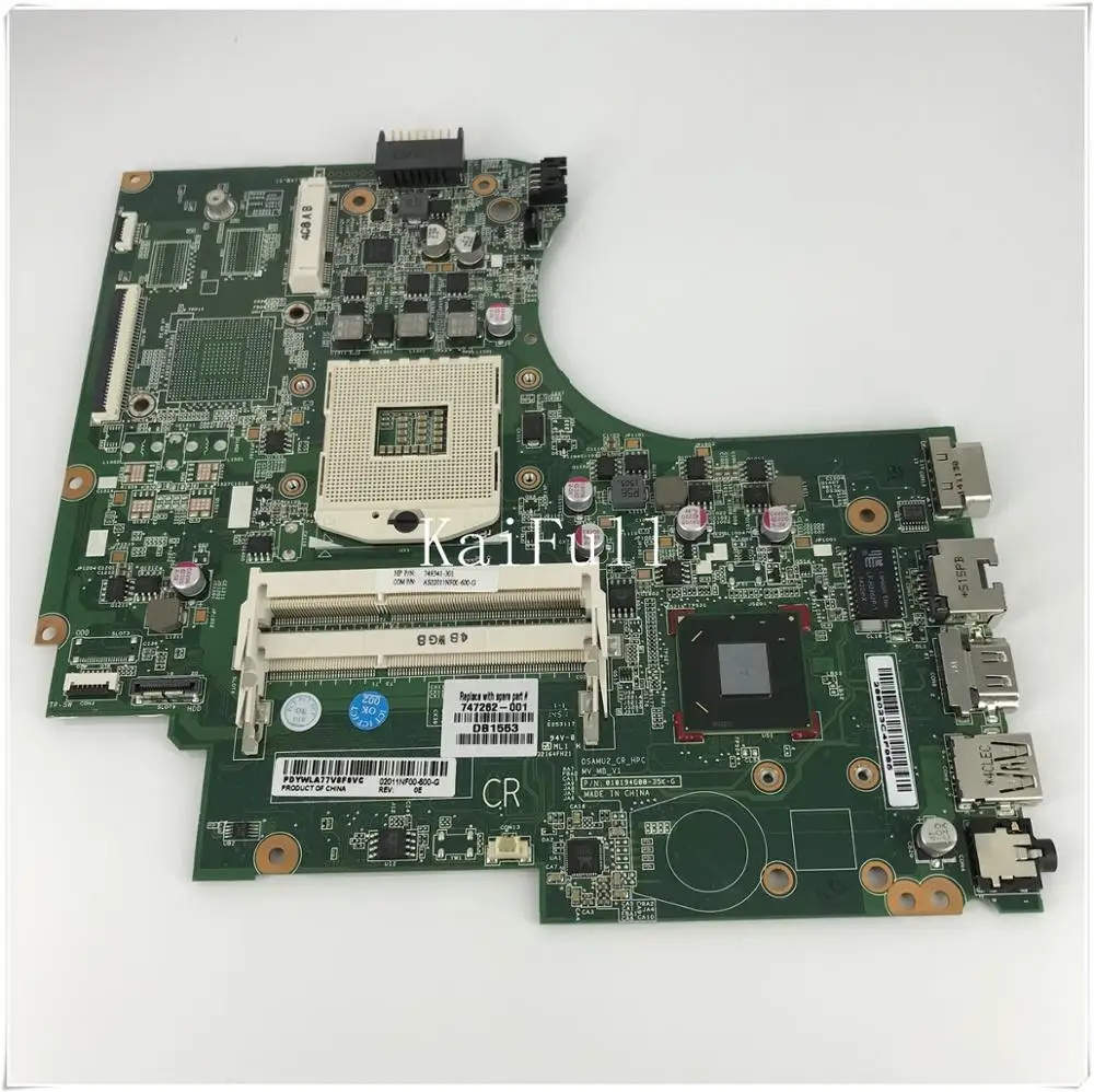  Free shipping 747262-501 747262-001 Main Board For HP 15-D 240 G2 246 G2 Laptop Motherboard HM76 GM