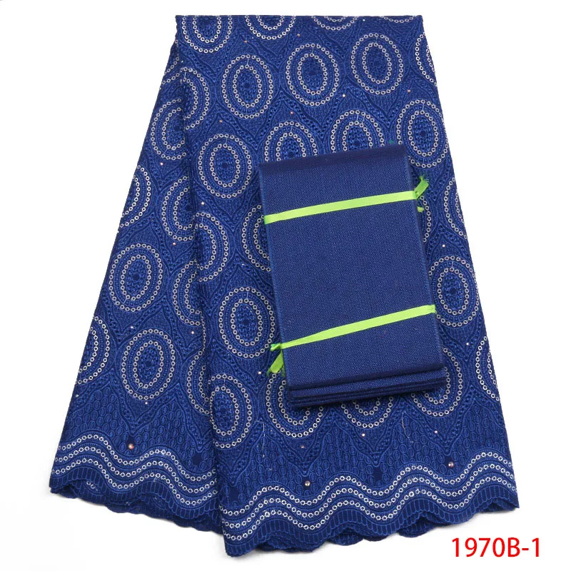 

Fashionble Swiss Voile Lace In Swistzerland Fabric High Quality Nigerian Cotton Lace African aso oke Lace Fabric APW1970B-1