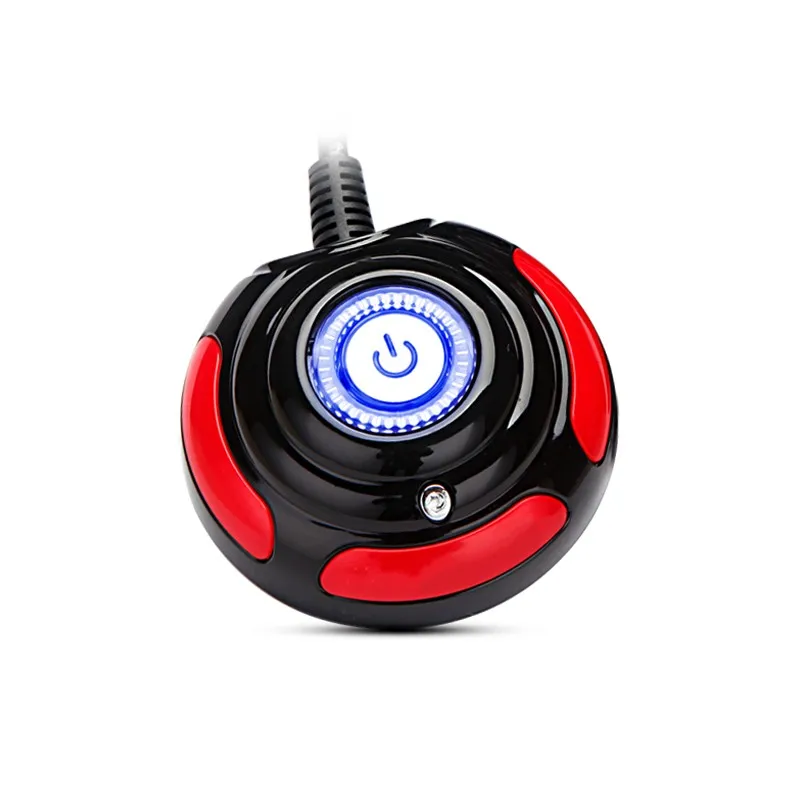 Botões de Alimentação do Computador com Suporte de Cabo Ligar e Desligar Reconjunto Hdd Push Round Grande Button Switch 160cm Desktop pc Host - Imagem 2
