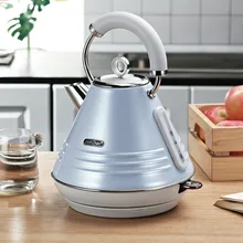 220 В 1800 л 304 Вт пищевой электрический чайник из нержавеющей стали автоматический для отключения питания анти-сухой чайник 29x22 см