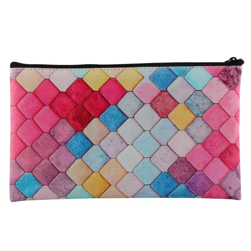 

MAANGE Portable Mermaid Makeup Brush Bag Foundation Powder Eye Shadow Makeup Cosmetic Bag Blending Cosmetic Tools Organizer Bag