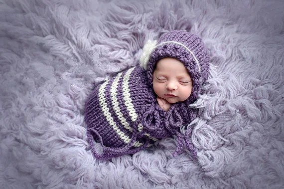 purple hats for babies