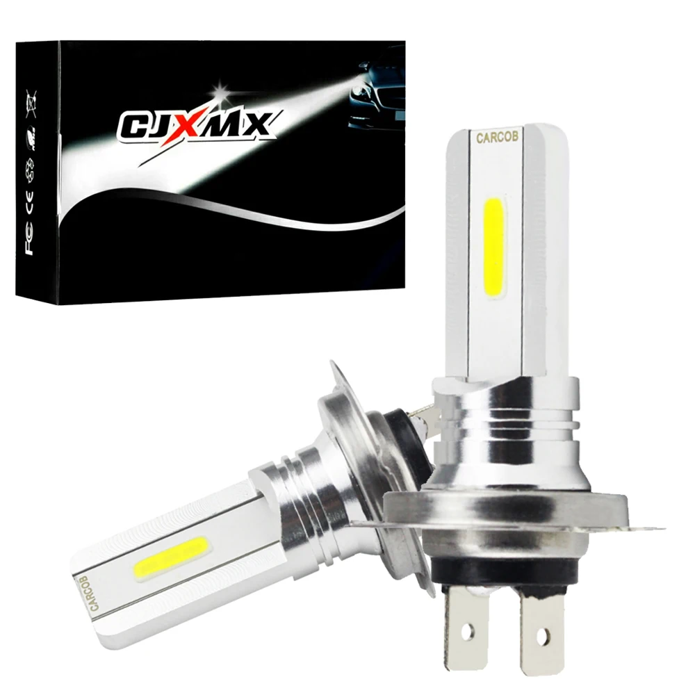CJXMX 2 шт. COB H7 светодиодная Автомобильная противотуманная фара HB3 HB4 9005 9006 H8 H11