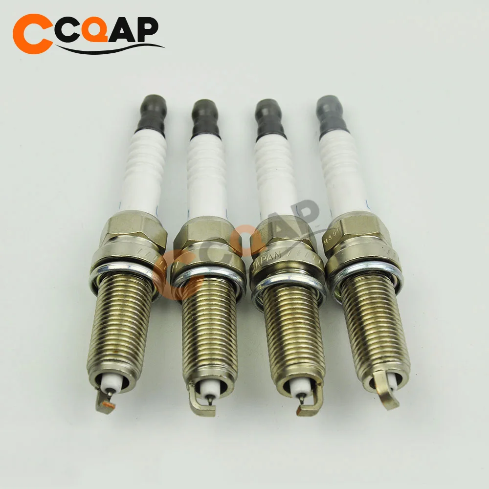 

4pcs/lot Iridium Spark Plug 22401-ED815 For Nissan teana Micra March Tiida X-Trail 22401ED815 LZKAR6AP11