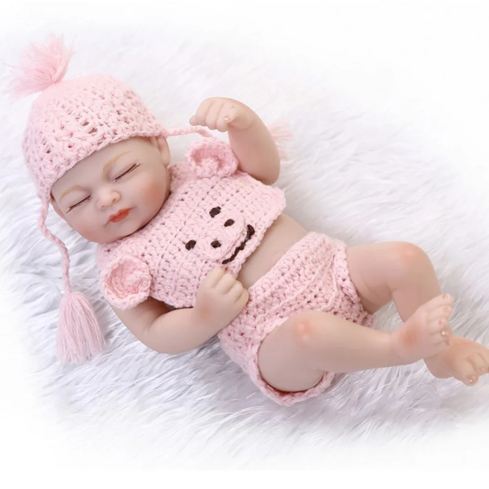 

New Handmade Mini Simulated Reborn Baby Doll Cute Companion Doll Mini Simulated Reborn Baby Doll Cute Companion Doll