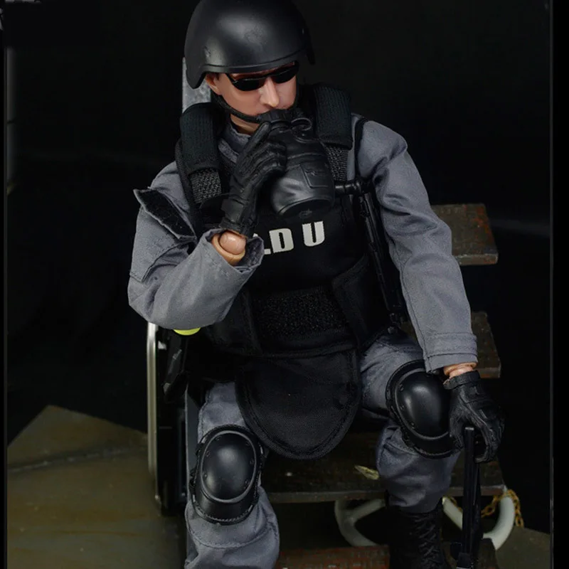 Mnotht 1/6 фигурку SWAT Военный мундир армейские боевые игрушки специальные