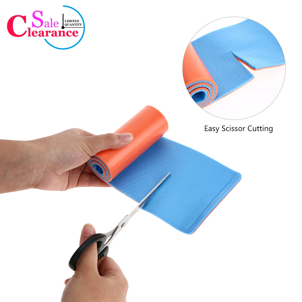 

Carevas Universal Aluminum Splint Roll Medical First Aid Lightweight Water-Proof Reusable Finger Splint Emergency Treatment Kit