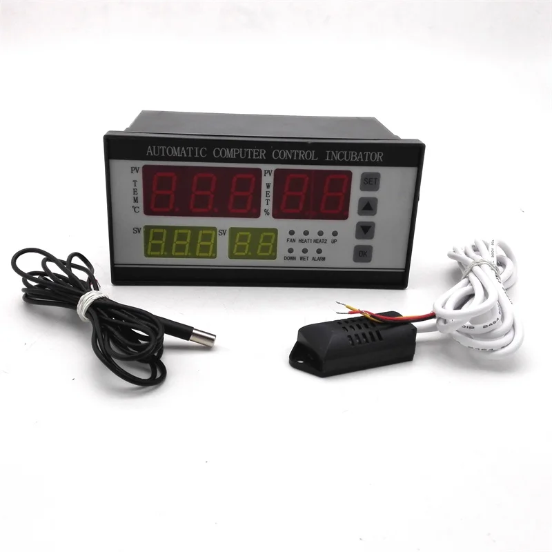 

Digital Intelligent Temperature and Humidity Thermostat Accessories XM-18 Thermostat 220V Automatic Sensor incubator controller
