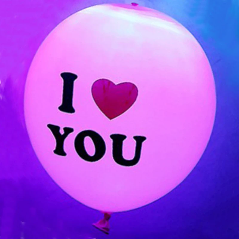 20 шт. светодиодные латексные разноцветные гелиевые шары| |