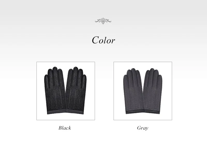 GSG зимние перчатки из натуральной кожи для мужчин и женщин, модные тисненые вязаные перчатки ручной работы с шерстяной подкладкой, теплые перчатки для вождения унисекс