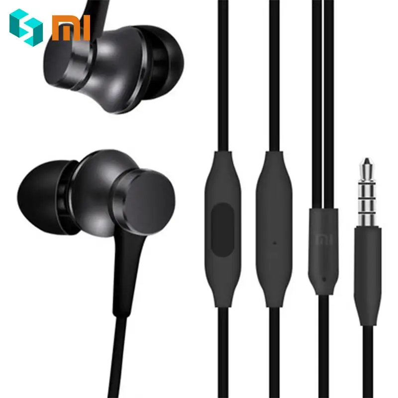 Наушники вкладыши Xiaomi Youth Version Fresh Edition с разноцветными ручками 3 го поколения