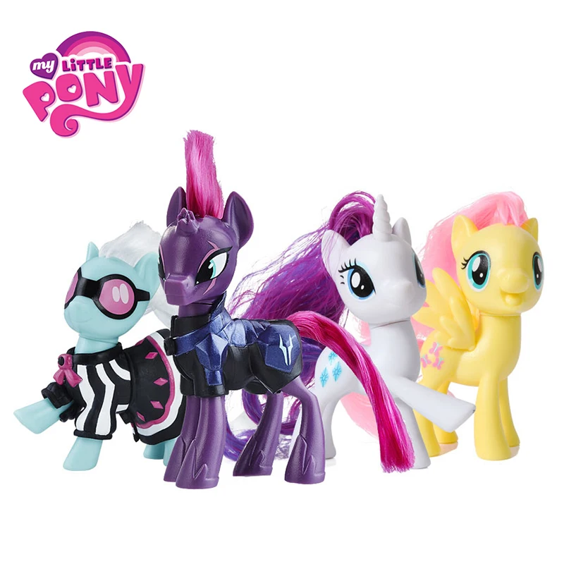 

Hasbro My Little Pony Movie Toy Friendship is Magic Rainbow Pie Lyra Heartstring Rarity PVC Action Figure Collectible Model Doll