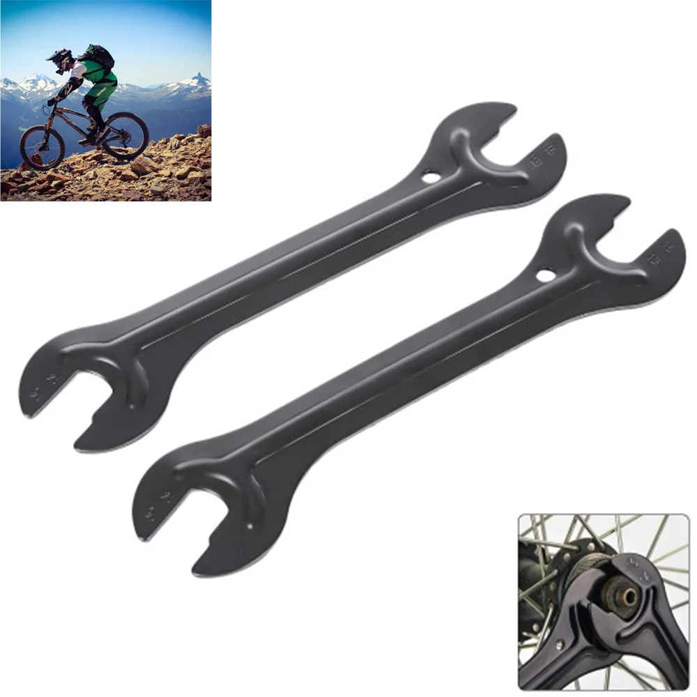 1Pcs Carbon steel Bicycle Hub Cone Spanner Bicycle Wheel Axle Pedal