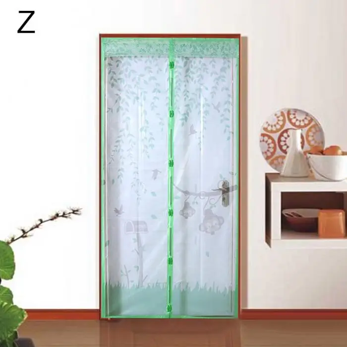 Magnetic Door Mesh Curtain Insect Mosquito Net Screen Bug Fly Guard Soft Cartoon Best Price