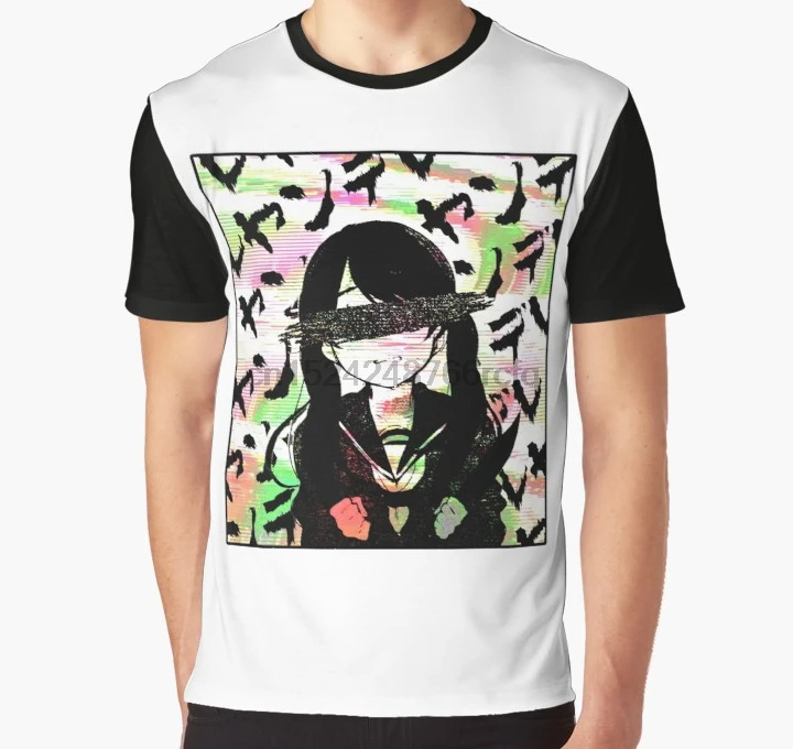 

All Over Print 3D Tshirt Men Funny T Shirt YANDERE 2 HORROR ANIME AESTHETIC Full Print Big print Graphic T-Shirt