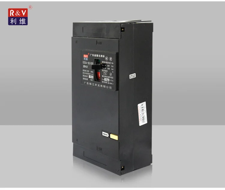 

Moulded case circuit breaker earth leakage MCCB with RCD 3P+N 160A