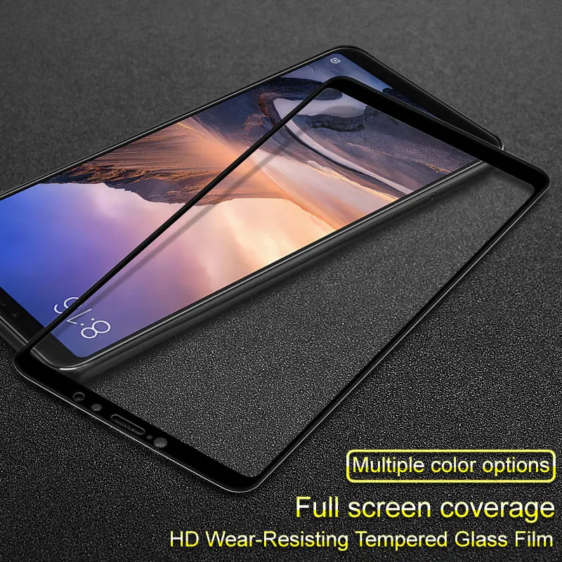 Закаленное стекло для Xiaomi MI Max 3 Передняя пленка Imak полноразмерная защита экрана
