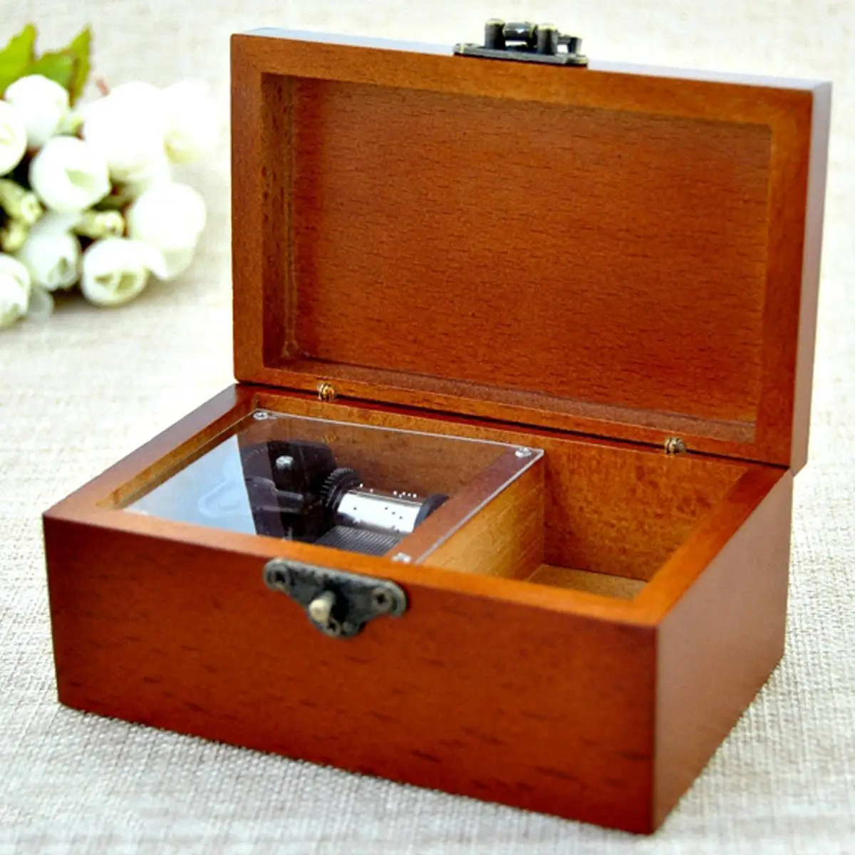 Online Get Cheap Vintage Wood Music Box Alibaba Group