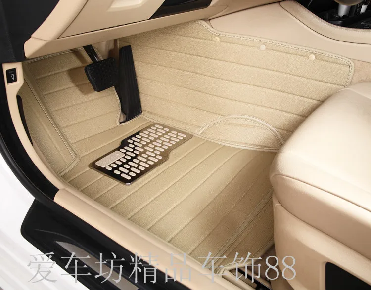 

dedicated car mats wholly surrounded case for MDX ZDX RDX ILX TL Acura special car floor carpet rugs