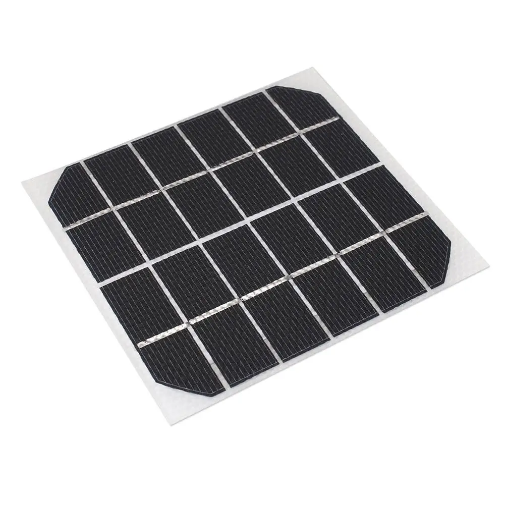 

6V 2W Solar Panel 22% Efficiency Monocrystalline Silicon DIY Solar Battery Power Supply Charge Module 120x110mm Solar Cell