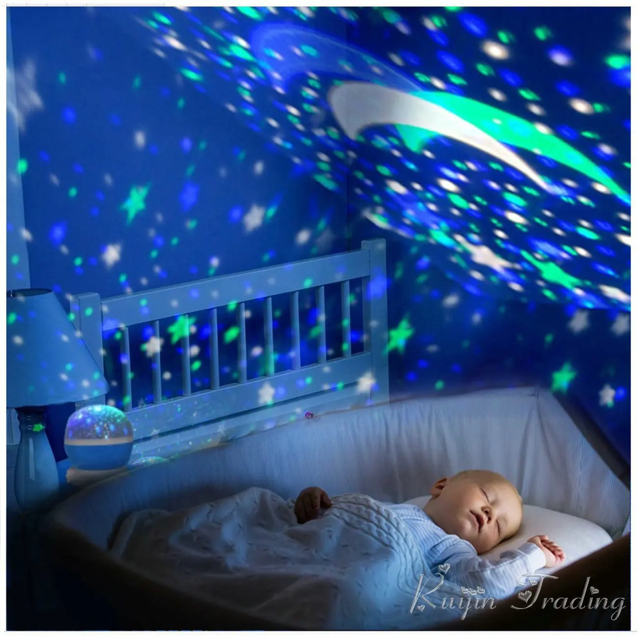 PROYECTOR CIELO ESTRELLADO USB LED ESPECIAL BEBÉS Y NIÑOS La Tienda Top