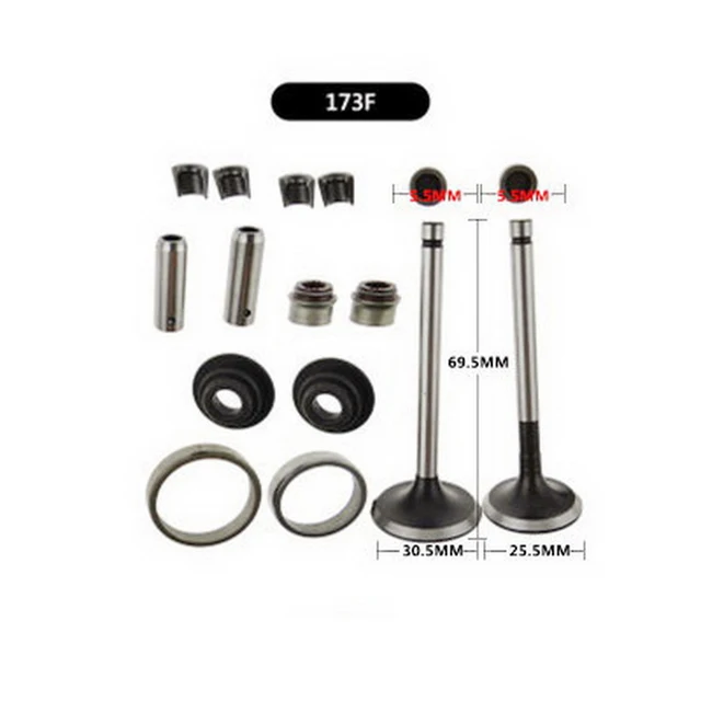 170F 173F 178F 186F 186FA 188F Diesel engine Parts Valve assembly Valve