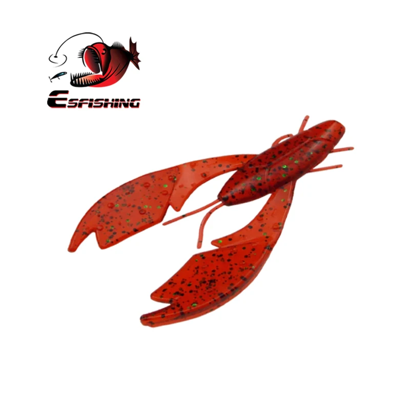 ESFISHING PACA Chunk Craw 75 мм 5 4 г 6 шт. мягкая рыболовная приманка для ловли карпа|fishing soft|fishing