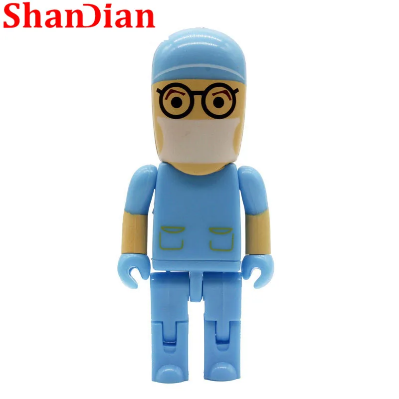 SHANDIAN doctor nurse usb флэш накопитель медицинский Флешка 4 ГБ 8 16 32 64 Гб карта памяти U disk