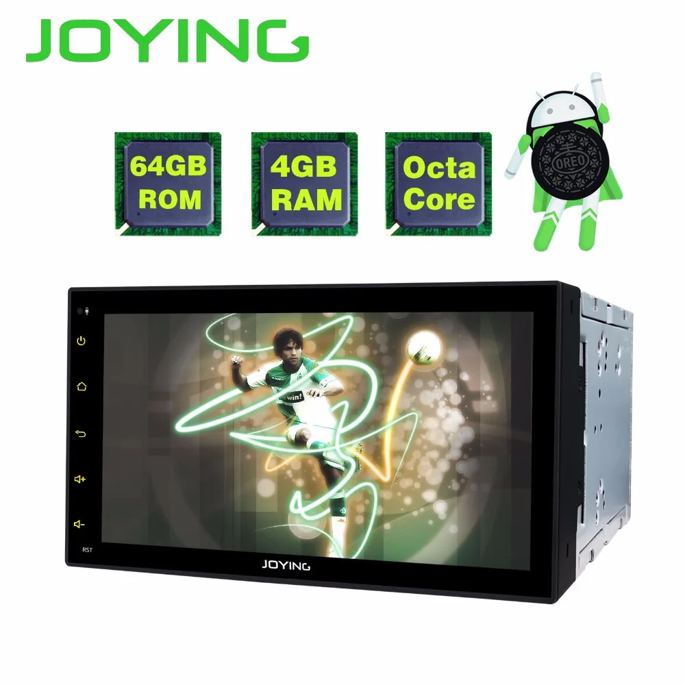 JOYING 2 DIN 8 CORE 4 Гб ОЗУ Android 0 Авторадио автомобиля 6 95 дюймов стерео головное