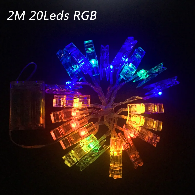 Led clip string holiday light (54)