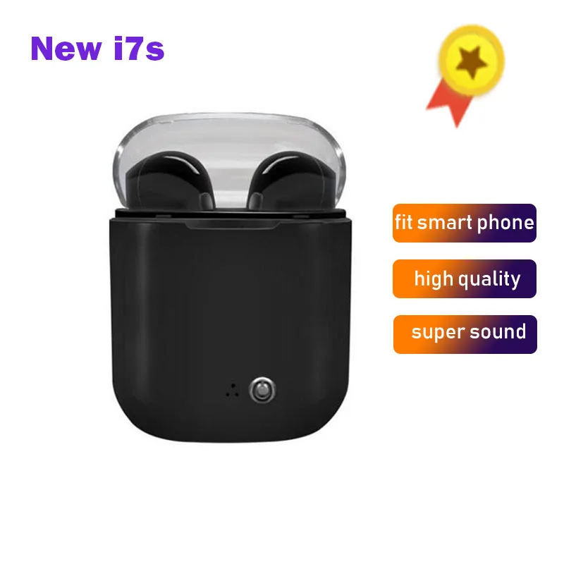 

Newest Mini i7 i7s i8 tws Bluetooth Earphone with Charging Box Sport Headphones wireless Earbuds Headset for iPhone smartphone