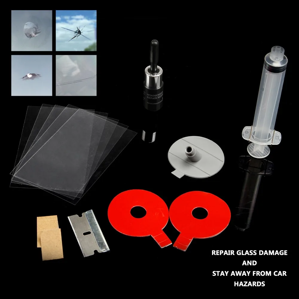 Car Glass Repair Tool Set Car Window Repair Tools Windscreen Glass