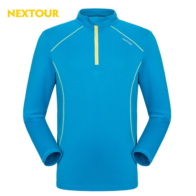 NEXTOUR Summer Male Solid colorQuick dry T shirt Outdoor Tees long ...