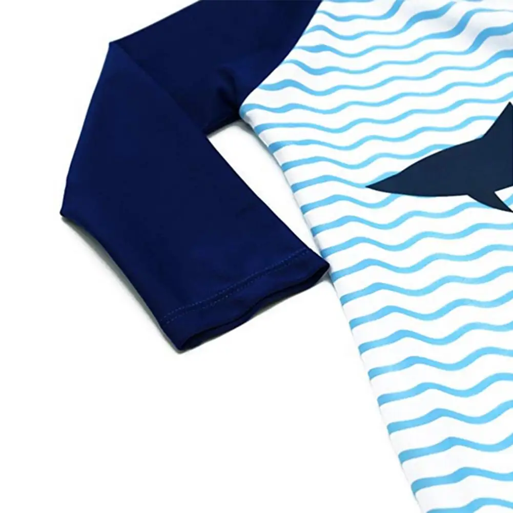 Детские купальные костюмы с длинным рукавом, Раздельный Топ, шорты Лидер продаж, весенний купальный костюм с рисунком, пляжный костюм, комплект для купания
