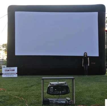 

9*7m Giant Inflatable Movie Screen, Outdoor Inflatable Screen With Blower