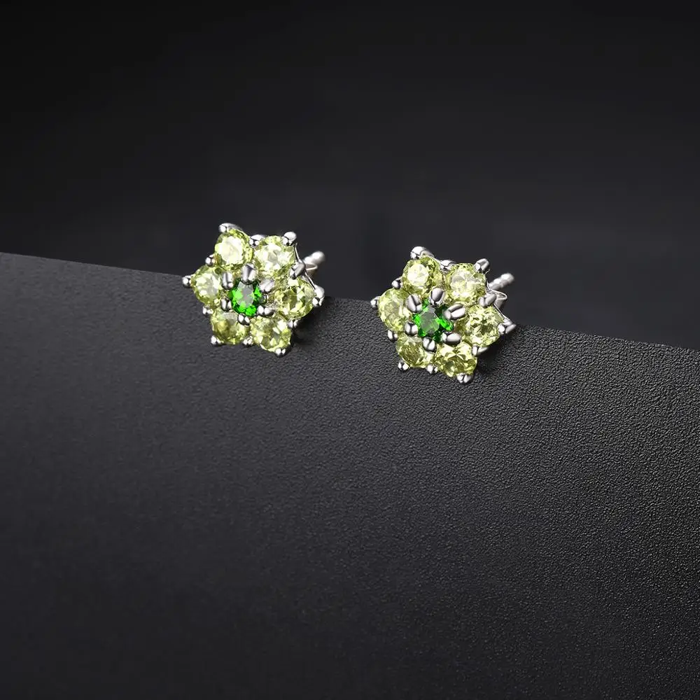 Серьги Hutang из серебра 925 пробы ювелирные изделия серьги гвоздики натурального