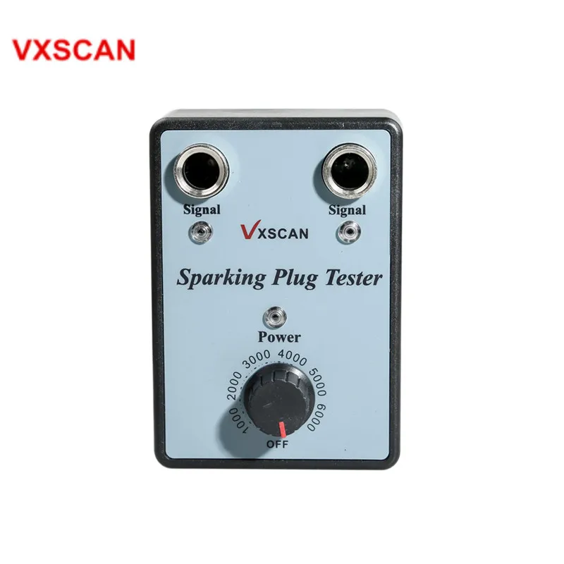 Koop VXSCAN Auto Bougie Tester met Verstelbare Dubbele Gat Detector Ontsteking Plug Analyzer