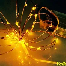 5 м 50 светодиоды AA Батарея работает LED строка MINI LED Медный провод Строка Фея Света Рождество Xmas домой партия украшения свет