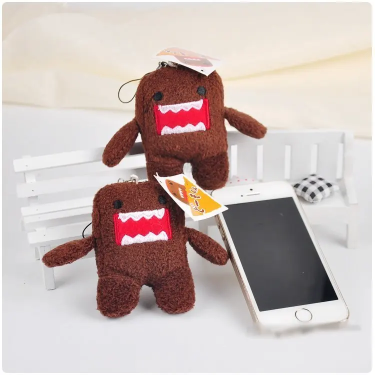 Kawaii 9 см Domokun плюшевая игрушка смешная Domo-kun Мягкая кукла детская Новинка креативный подарок Domo Kun мягкие игрушки для детей рождественские подарки