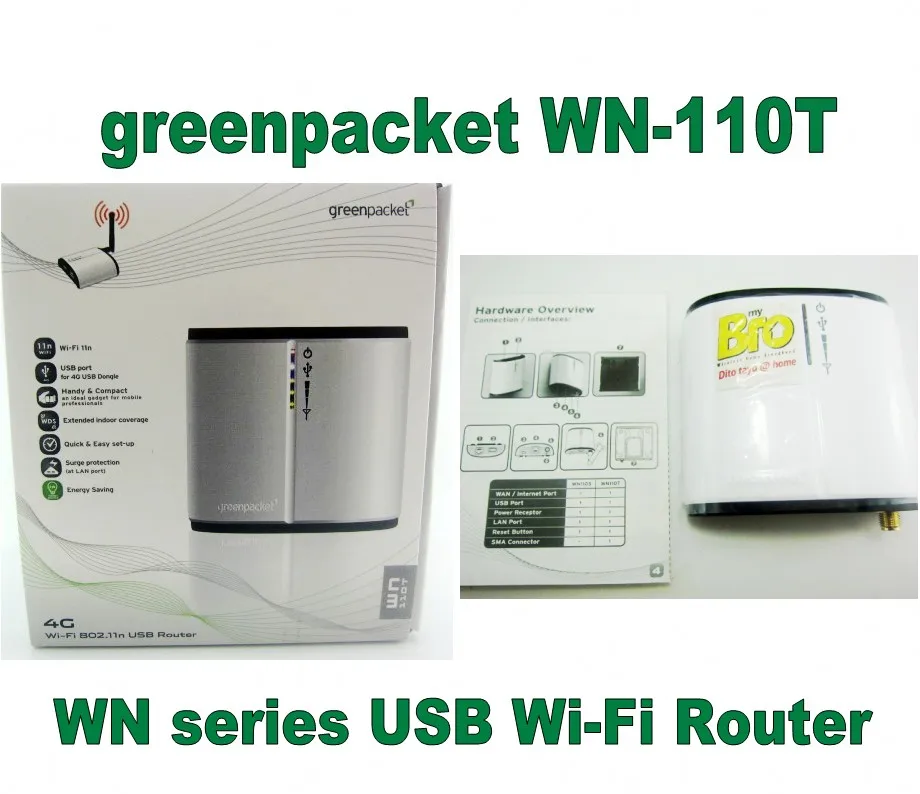 Greenpacket WN-110T USB Wi-Fi маршрутизатор