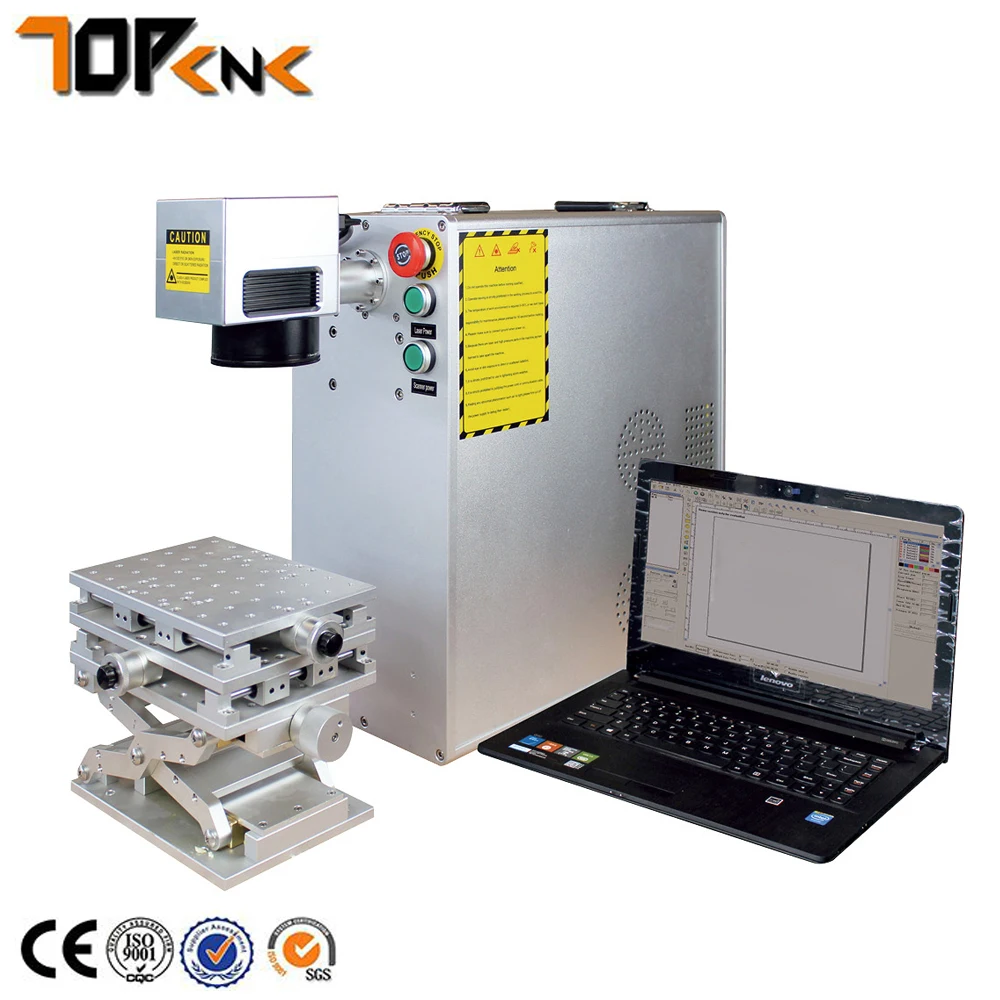Portable mini stainless steel laser engraving machine portable marking