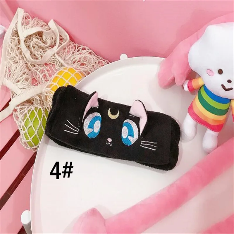 Sailor Moon Luna повязка для волос с кошачьими ушками на голову косплея милый уход за