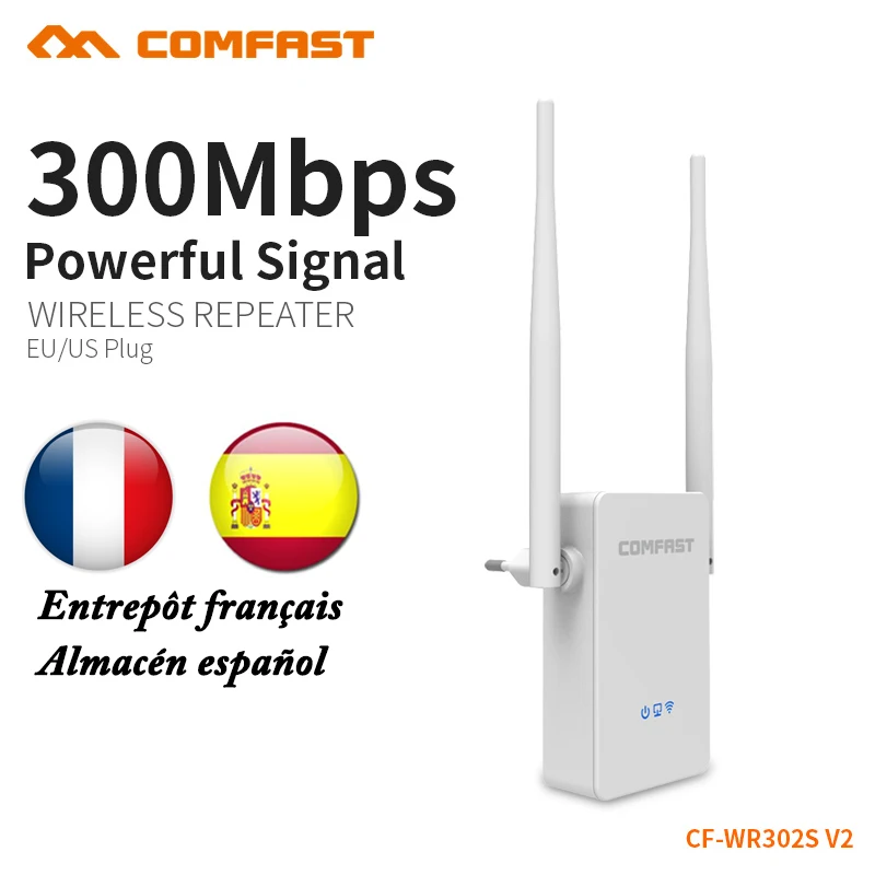 COMFAST 300 Мбит/с Беспроводной Wi Fi ретранслятор маршрутизатор Range Extender Expander Booster