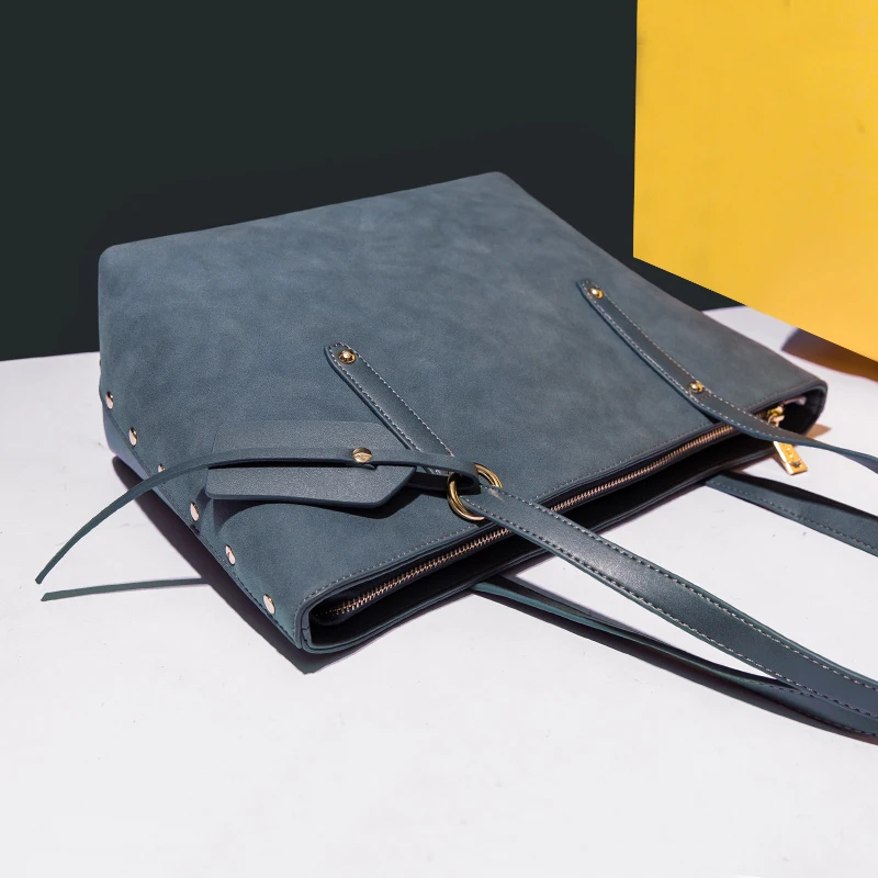 

2019 New Solid Large Capacity Casual Totes Women Purses and Handbags Fashion Shoulder Messenger Bags