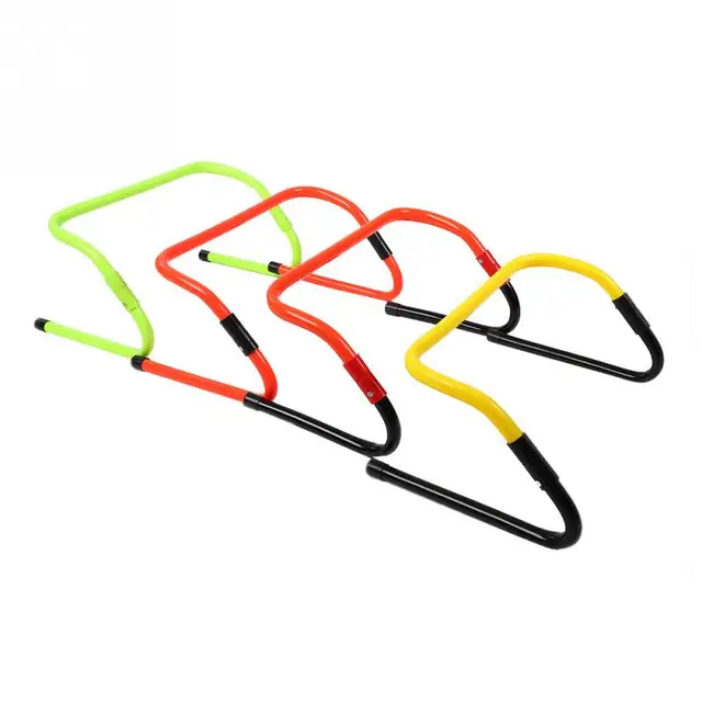 Soccer Hurdle Football Traning Barrier Frame Height Adjustable 15/30cm