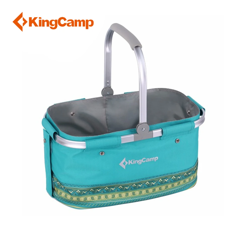 

KingCamp Double-layer Removable Picnic Bag Outdoor Folding Picnic Cooler Basket for Camping Outdoor Food Outdoor Equipment