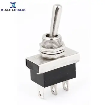 

X Autohaux 12V 25A Off Road Car 3 Pin 3 Position On/Off/On Toggle Switch